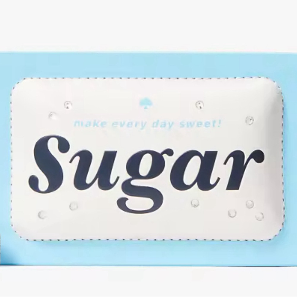 Kate Spade Coffee Break 3D Sugar Packet Small Card Holder